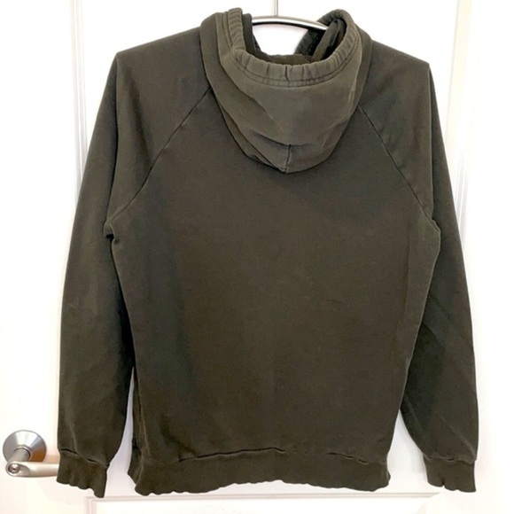 UNDER ARMOUR | Women’s UNDER ARMOUR Olive Green Pullover Hooded Sweatshirt - Picture 3 of 7